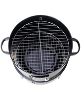 Charcoal Smoker Grill - 16" Vertical Bbq