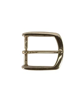 Trafalgar Men's 35mm Italian Solid Brass Rounded Edged Harness Belt Buckle