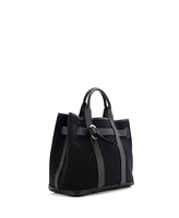Pre-Owned Hermes Pm Ceinture Handbag Toile