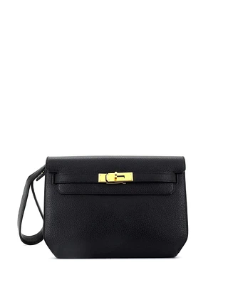 Pre-Owned Hermes 25 Kelly Depeches Pouch Galop d'Hermes
