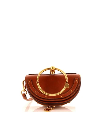 Pre-Owned Chloe Mini Nile Crossbody Bag Leather