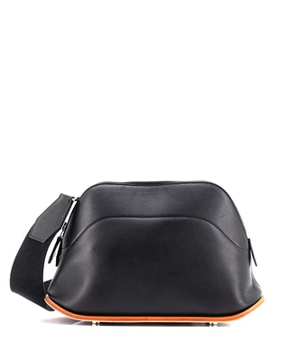 Pre-Owned Hermes 31 Bolide Skate Bag Evergrain with Printed Swift