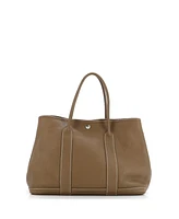 Pre-Owned Hermes 36 Garden Party Tote Leather