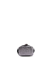 Pre-Owned Givenchy Micro Gv Shark Lock Bucket Bag Leather