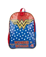 Dc Comic Book Wonder Woman Backpack & Lunch Box Set