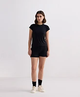Reistor Women's Essential Knit Shorts Black