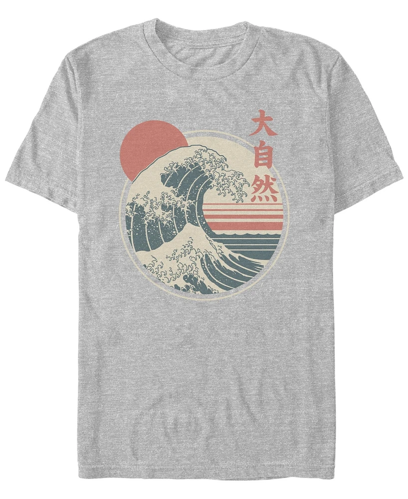 Fifth Sun Men's Great Wave Short Sleeve T-Shirt