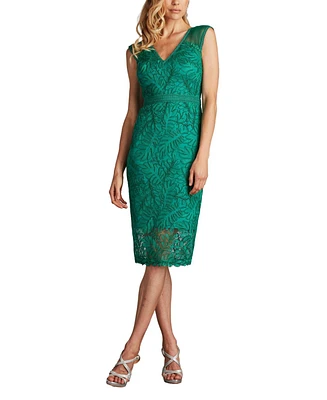 Tadashi Shoji Women's Evonne Embroidered Dress