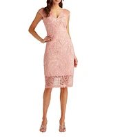 Tadashi Shoji Women's Evonne Embroidered Dress
