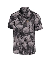 Tommy Bahama Men's Black Texas Longhorns Coast Nuevo Fronds Camp Button-Up Shirt