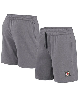 Fanatics Men's Heather Gray Vegas Golden Knights Humble Training Shorts