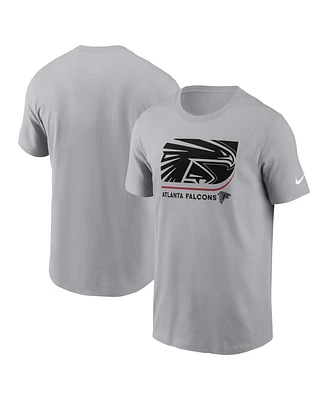 Nike Men's Gray Atlanta Falcons Lockup Essential T-Shirt