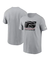 Nike Men's Gray Atlanta Falcons Lockup Essential T-Shirt