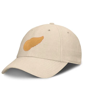 Fanatics Men's Tan Detroit Red Wings Front Office Canvas Adjustable Hat