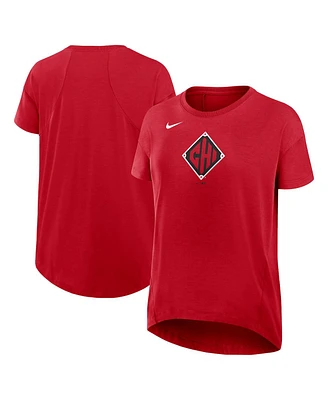 Nike Women's Red Chicago White Sox 2025 City Connect Flowy Fashion Tri-Blend Performance T-Shirt