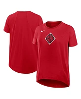 Nike Women's Red Chicago White Sox 2025 City Connect Flowy Fashion Tri-Blend Performance T-Shirt