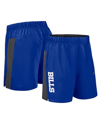 Nike Men's Royal Buffalo Bills Woven Victory Performance Shorts
