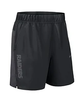 Nike Men's Black Las Vegas Raiders Woven Victory Performance Shorts