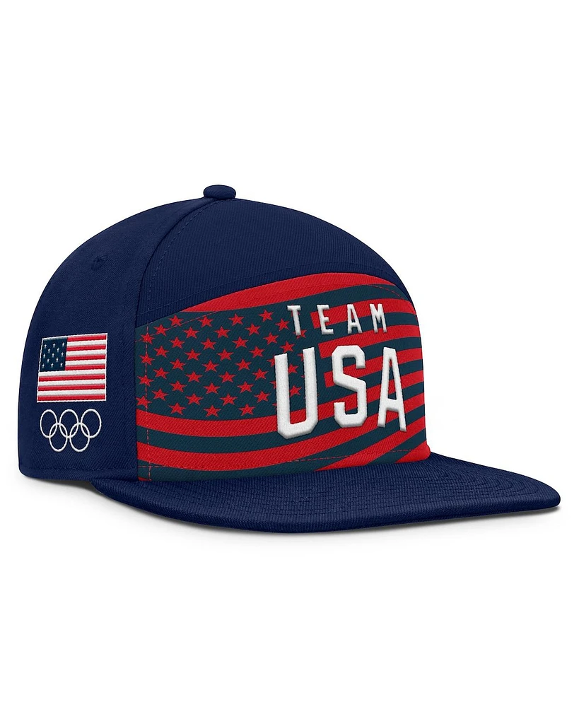 Fanatics Men's Navy Team Usa Grandstand Snapback Hat