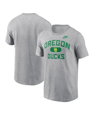 Nike Men's Heather Charcoal Oregon Ducks Legacy Alma Mater T-Shirt