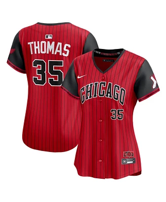Nike Women's Frank Thomas Red/Black Chicago White Sox 2025 City Connect Limited Retired Player Jersey