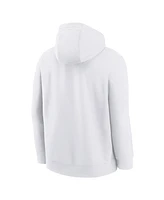 Nike Big Boys and Girls White Wnba Logo Essential Team Pullover Hoodie