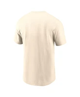 Nike Men's Cream Boston Red Sox Camo Logo T-Shirt