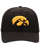 Top of the World Men's Black Iowa Hawkeyes Victory Trainer Adjustable Hat