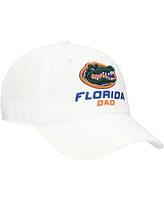 Top of the World Men's White Florida Gators Staple Dad Adjustable Hat