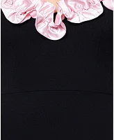Blondie Nites Juniors' Off-The-Shoulder Ruffled Evening Gown