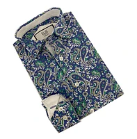 Elie Balleh Big Boys Paisley Slim Fit Shirt