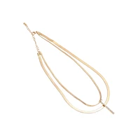 Sohi Gold-Plated Layered Contemporary Necklace