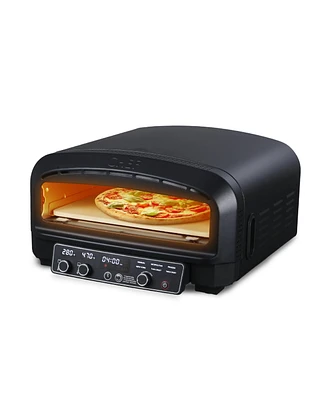 Commercial Chef Indoor Electric Pizza Oven, Includes Pizza Stone & Shovel
