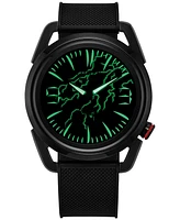 Citizen Eco-Drive Men's Marvel Venom Lethal Protector Black Polyurethane Strap Watch 42mm Box Set
