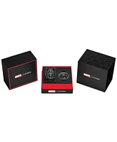 Citizen Eco-Drive Men's Marvel Venom Lethal Protector Black Polyurethane Strap Watch 42mm Box Set