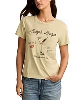 Lucky Brand Women's Lounge Classic Crewneck T-Shirt