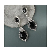 Sohi Silver-Plated Drop Earrings