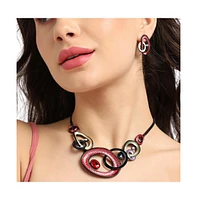 Sohi Textured Stone Jewellery Set