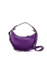 Pre-Owned Versace Small Repeat Hobo Leather