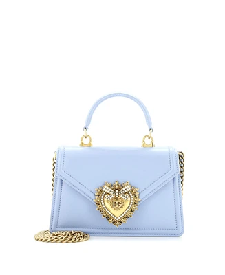 Pre-Owned Dolce & Gabbana Small Devotion Top Handle Bag Leather