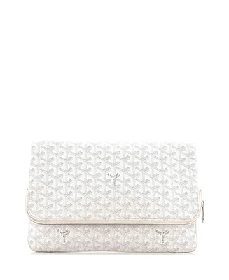 Pre-Owned Goyard Saint Marie Clutch Coated Canvas
