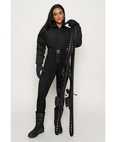 Jluxlabel Women's Motion Nylon Jumpsuit