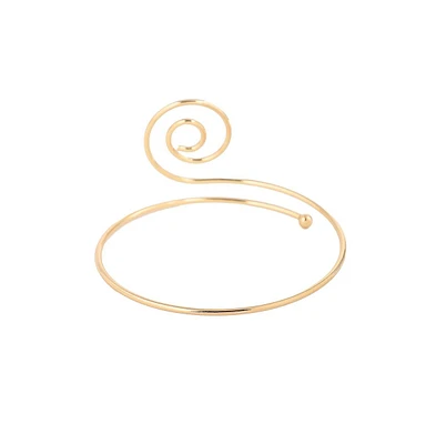 Sohi Gold-Plated Swirl Armlet