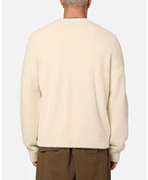 Xxiii Men's Crew Neck Fluffy Sweater