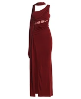 Jluxlabel Women's Naida Drape Maxi Dress
