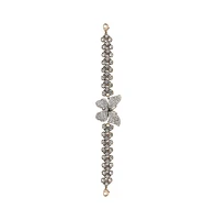 Sohi Crystal Butterfly Bracelet