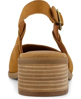 Toms Women's Jaclyn Block Heel Slingback Sandals