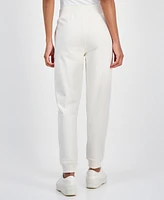 Boss Orange Women's Logo Ribbed-Trim Relaxed Sweatpants