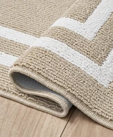 Nautica Double Line Border Tufted 2-Pc. Runner Rug Set