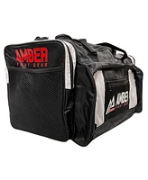 Amber Fight Gear Hold-All Gym Bag, Breathable Mesh Duffel for Boxing, Mma, Kickboxing, Muay Thai & Fitness – Waterproof, Rip-Stop Nylon, Large